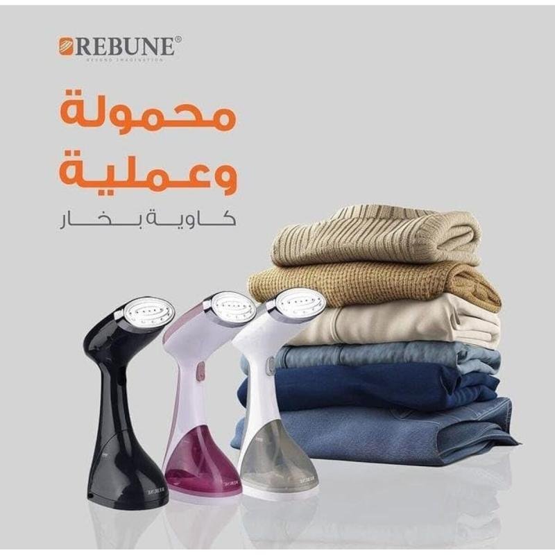 مكواة بخار محمولة بقوة 1400 واط وسعة 220 مل، مكواة بخار للملابس، مزيلة للتجاعيد، وقت تسخين قصير