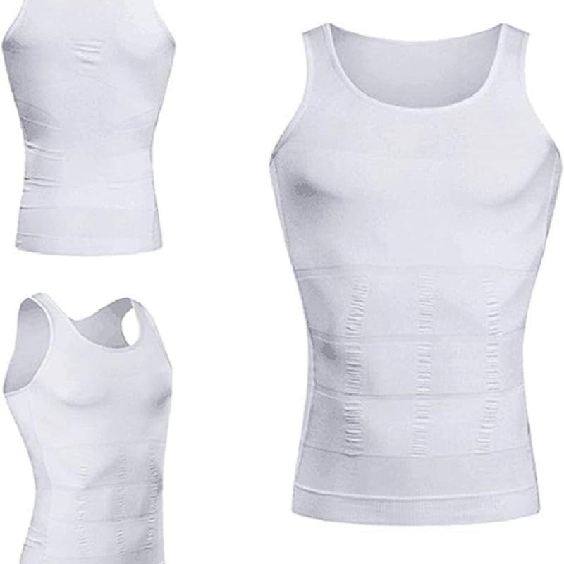 فيست تنحيف الجسم للرجال،قمصان ضغط للتثدي، سترة داخلية للتحكم في البطن،مشد سليم لنحت الجسم