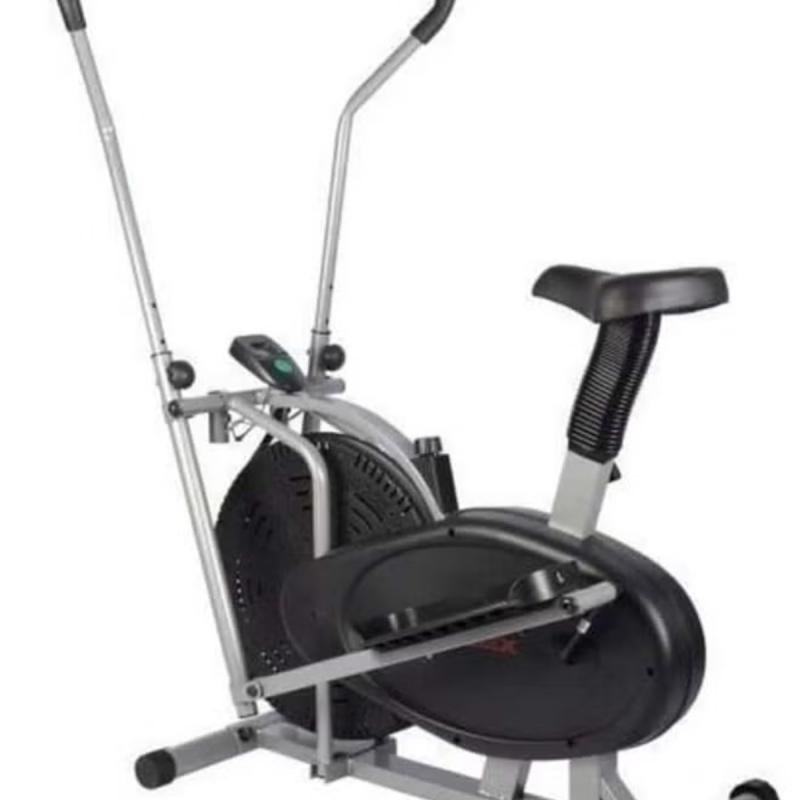 دراجة تمارين هوائية منزلية لكامل الجسم شاشة Lcd، مقاومة متعددة، تدعم حتى 120كجم