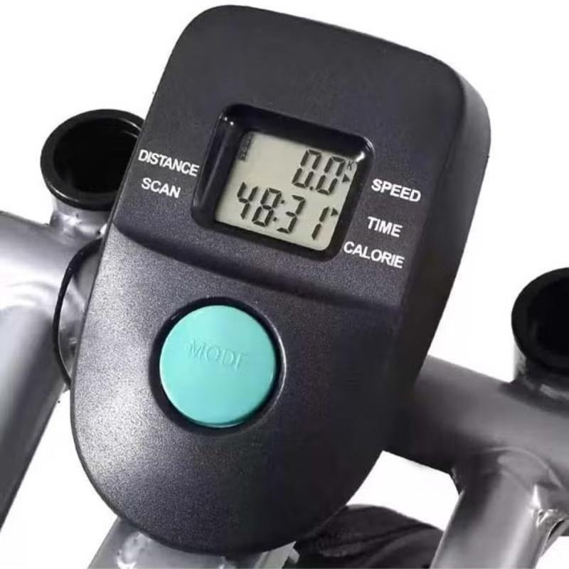 دراجة تمارين هوائية منزلية لكامل الجسم شاشة Lcd، مقاومة متعددة، تدعم حتى 120كجم