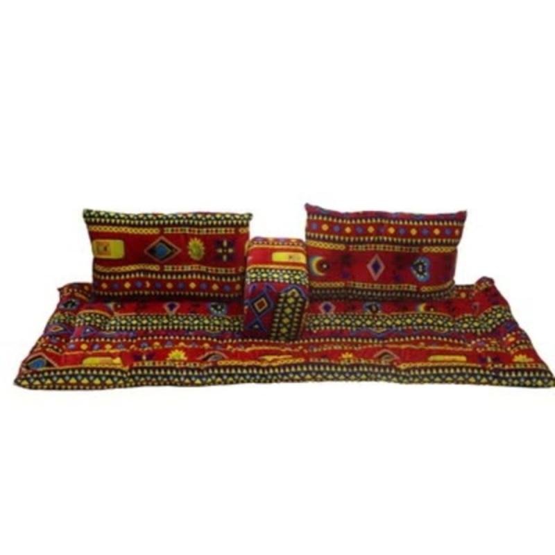 طقم جلوس أرضي فاخر 4 في 1 - مجلس عربي تراثي، طقم أريكة أرضية