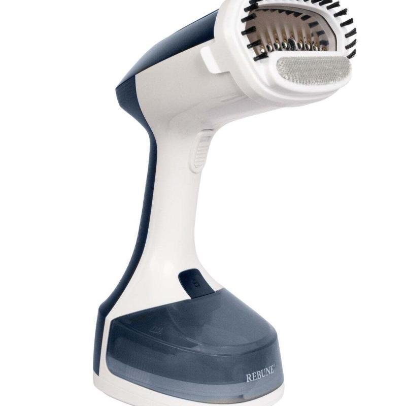 مكواة بخار يدوية مع فرشاة لإزالة الوبر ووقت تسخين قصير 200 مل 1500 وات RE-3-059 أزرق