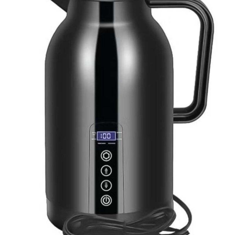 غلاية كهربائية للسيارة بسعة 1.3 لتر، DLC-HT2254 - أسود