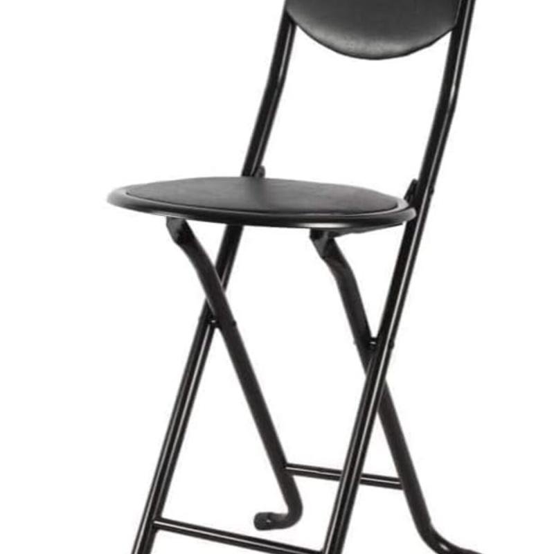 كرسي مريح قابل للطي مع ظهر، كرسي صلاة، مناسب لكبار السن والتخييم، للحديقة والمعيشة