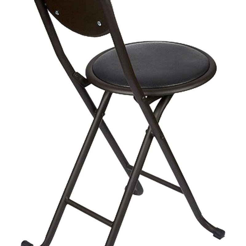 كرسي صلاة مورانو، قابل للطي، أسود SP/03/6 BL