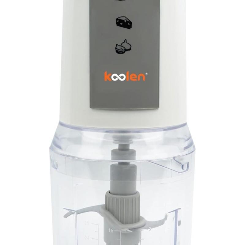 مفرمة طعام كولين 300 واط باللونين الأبيض والرمادي