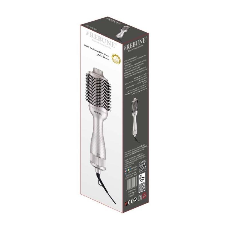 مجفف شعر بثلاث مستويات حرارة - ١٣٠٠ واط - فضي - RE-2126