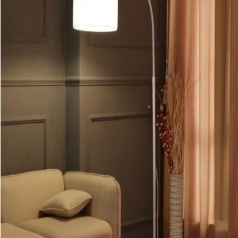 مصباح أرضي عمودي بسيط من دومويك نورديك، يحمي العين، مزود بإضاءة ثلاثية الألوان بقوة 12 واط