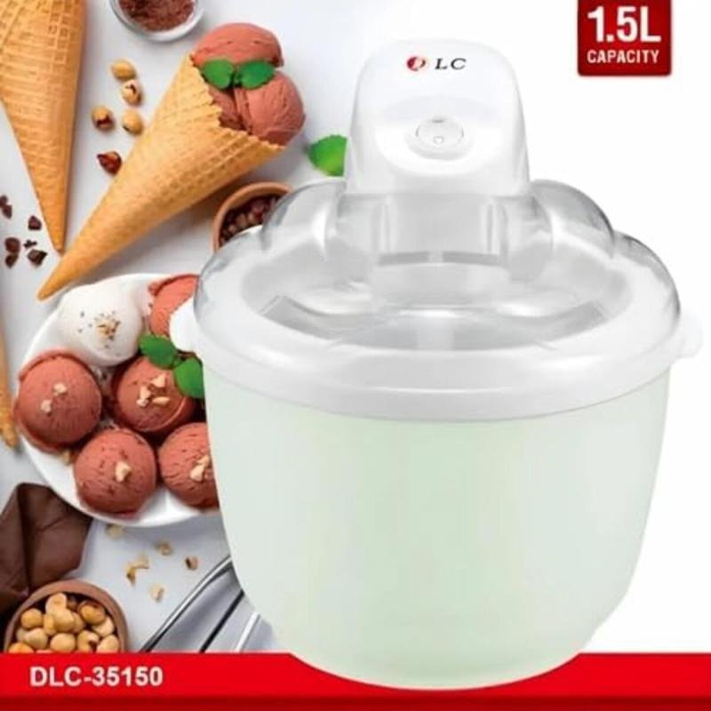 ماكينة صنع الآيس كريم، سعة 1500 مل، ماكينة صنع السوربيه والزبادي المجمد، وقت التحضير 20-40 دقيقة،