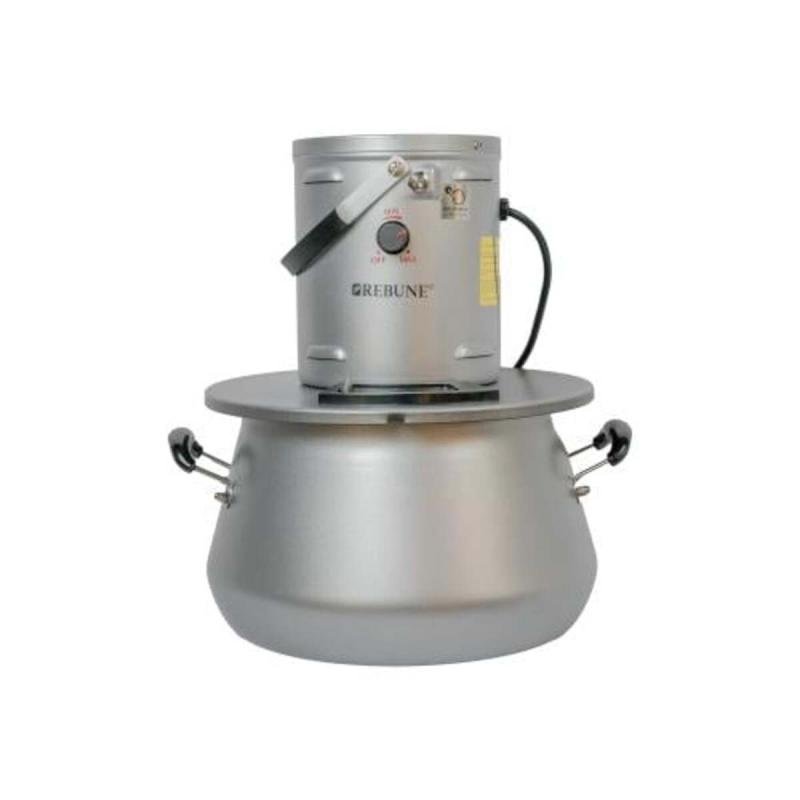 قدر ريبون التقليدي للطهي، سعة 10 لتر، 250 واط، فضي - RE-2-178