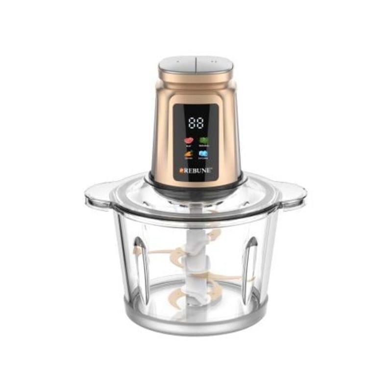 مفرمة طعام ولحوم كهربائية من ريبون، سعة 3 لتر، 500 واط، شاشة رقمية