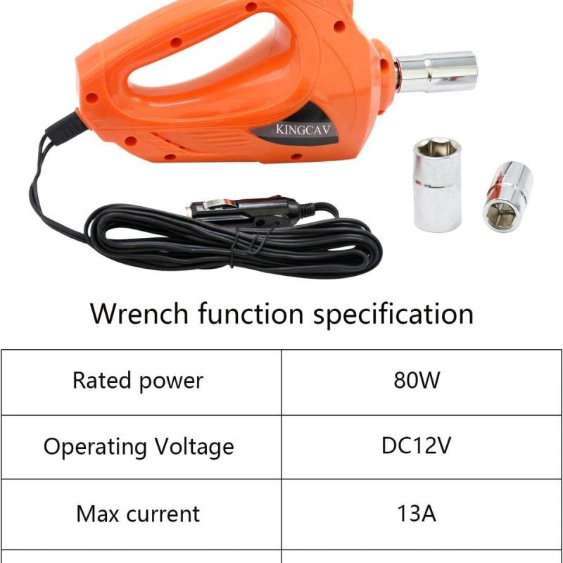 رافعة سيارة سعة 5 أطنان مع ضاغط هواء مدمج، مفتاح ربط كهربائي، أدوات سيارة مزودة بإضاءة LED، آمنة