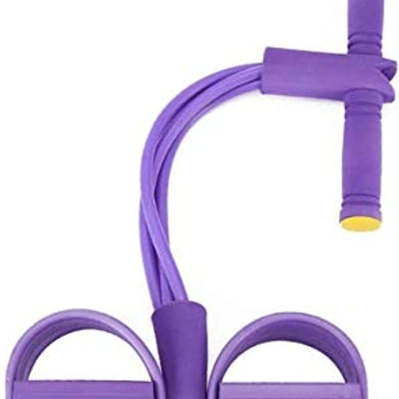 حبل مقاومة للياقة البدنية من مع شريط شد مرن للرجلين والفخذين والذراعين والظهر تومي