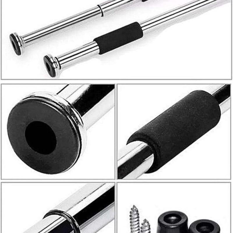 قضيب سحب محمول قابل للتمديد بالمدخل، بار تمارين اللياقة البدنية، بناء العضلات تمارين العقلة,عقلة باب