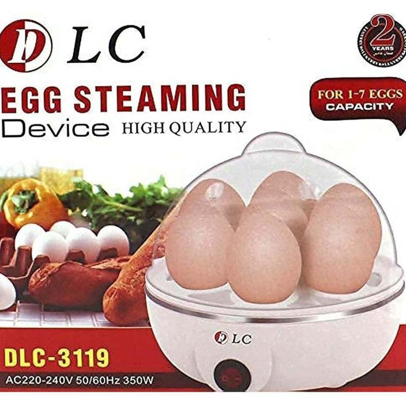 جهاز سلق/بخار البيض لـ 7 بيضات 350 واط DLC-3119 أبيض
