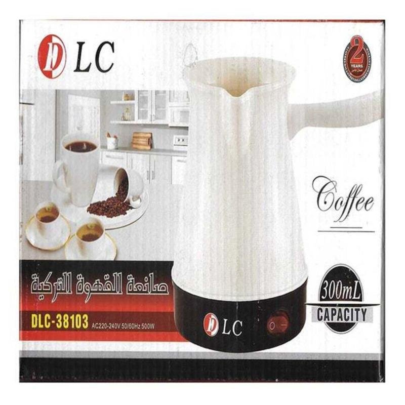 ماكينة صنع القهوة 300 مل 300.0 مل 500.0 وات DLC-38103 أبيض/أسود