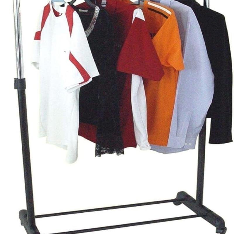 ستاند ملابس للمنزل مع رف تخزين للأحذية وعلاقة جانبية لتعليق الملابس,شماعة,سنجل بول