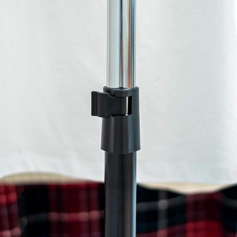 ستاند ملابس للمنزل مع رف تخزين للأحذية وعلاقة جانبية لتعليق الملابس,شماعة,سنجل بول