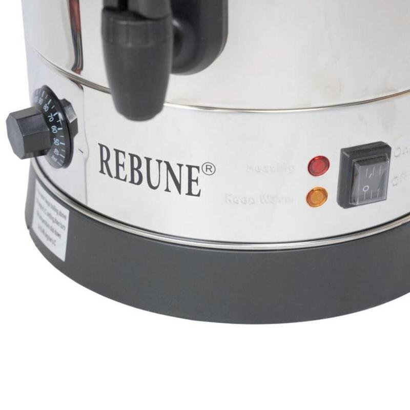 غلاية كهربائية ٢٥٠٠ واط، ٣٠ لتر، درجة حرارة ١١٠ درجة، فولاذ - RE-6-30L