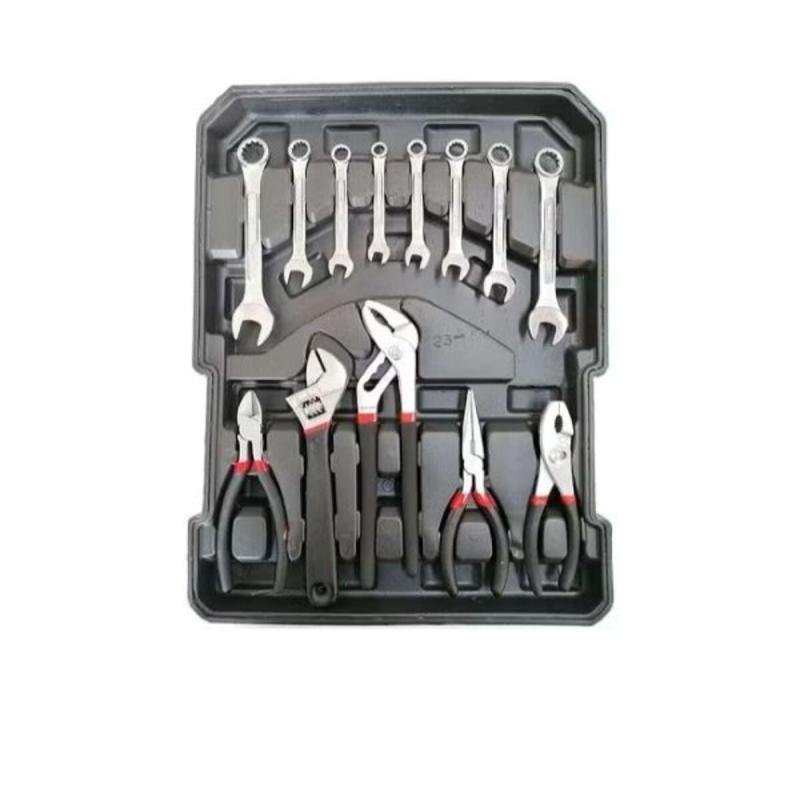 مجموعة أدوات احترافية مكونة من 187 قطعة باللون الأسود