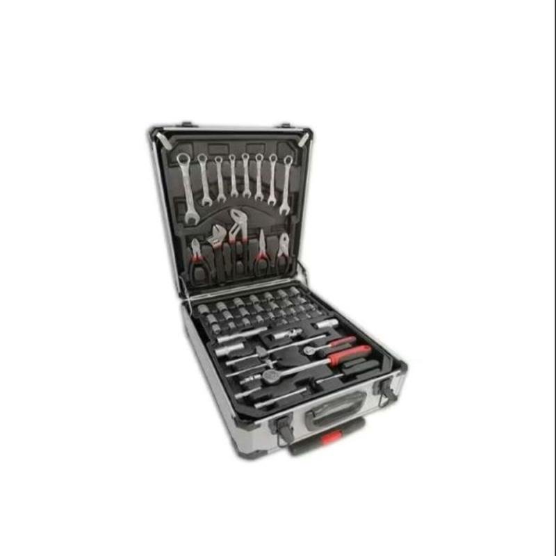 مجموعة أدوات احترافية مكونة من 187 قطعة باللون الأسود