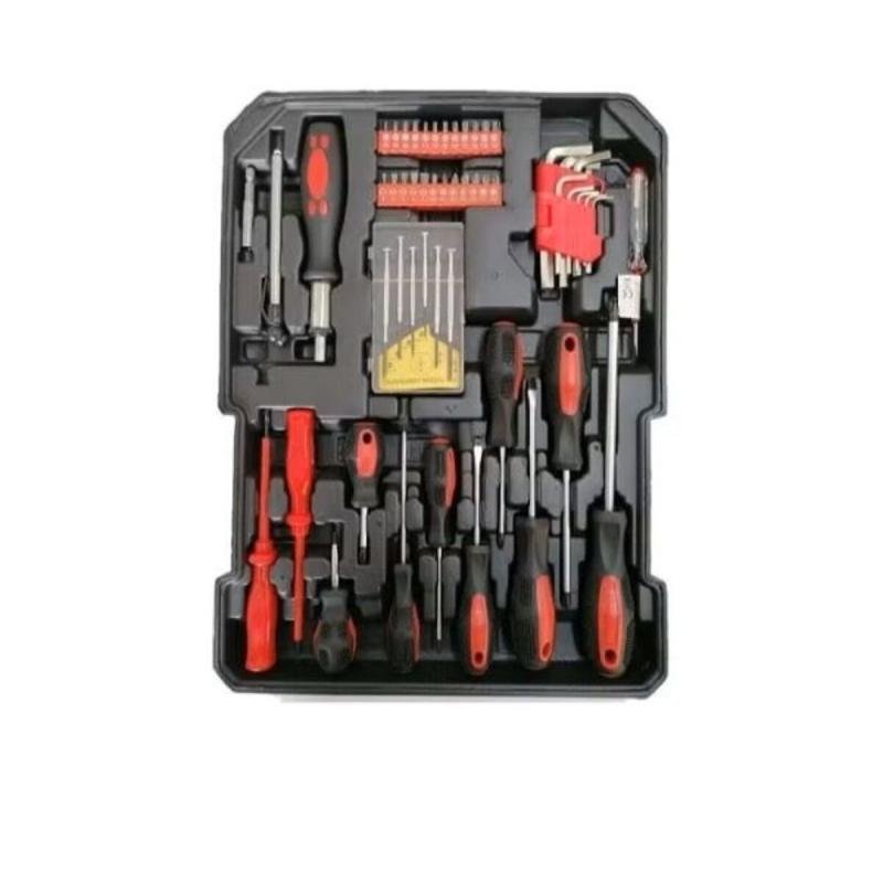 مجموعة أدوات احترافية مكونة من 187 قطعة باللون الأسود