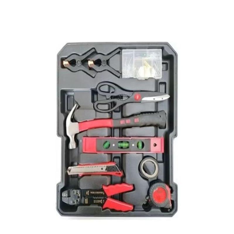 مجموعة أدوات احترافية مكونة من 187 قطعة باللون الأسود