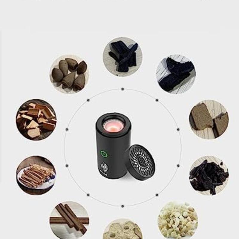 مبخرة كهربائية من Kekestore قابلة للشحن عبر USB للسيارة والمنزل