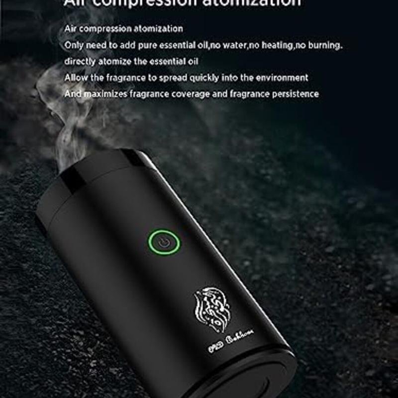 مبخرة كهربائية من Kekestore قابلة للشحن عبر USB للسيارة والمنزل