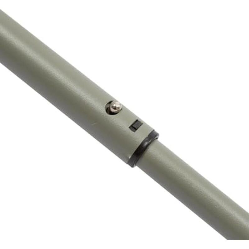 طاولة مستطيلة قابلة للطي 120 سم من بونكا، بلاستيك، أبيض