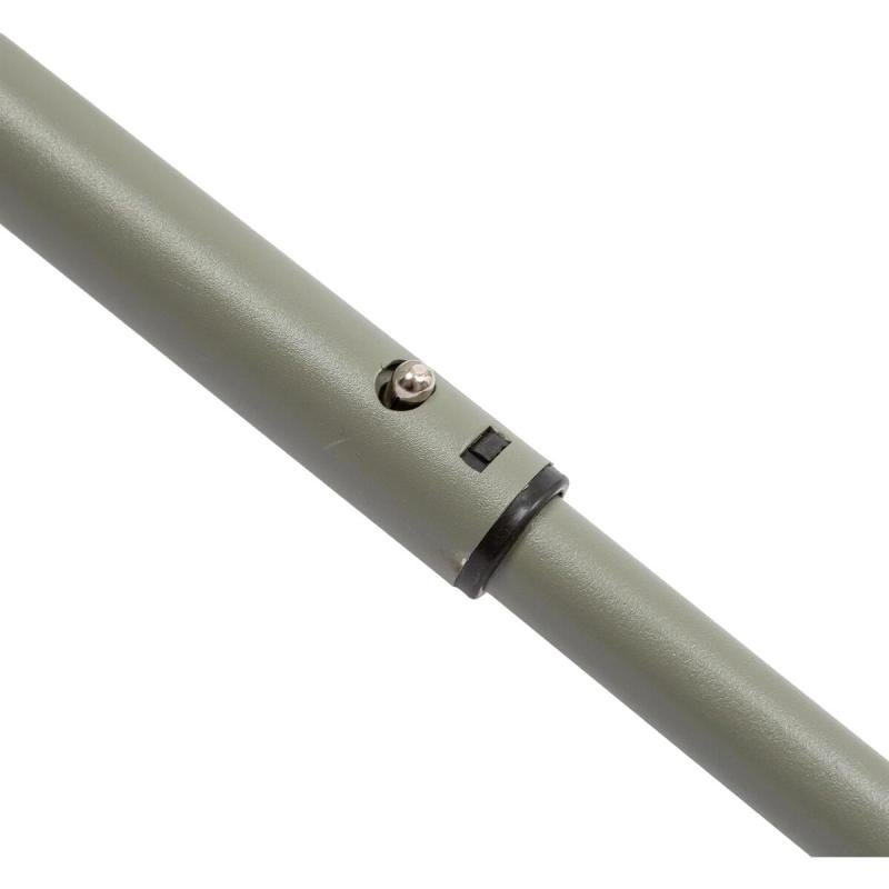 طاولة مستطيلة قابلة للطي 120 سم من بونكا، بلاستيك، أبيض