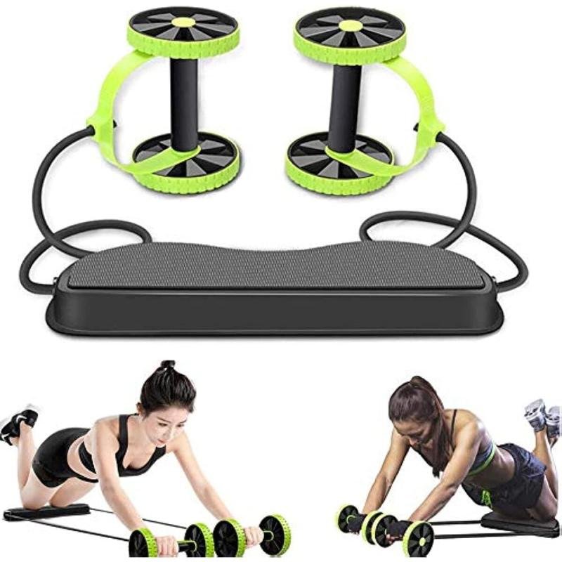 جهاز تدريب عضلات البطن متعدد الوظائف - أخضر