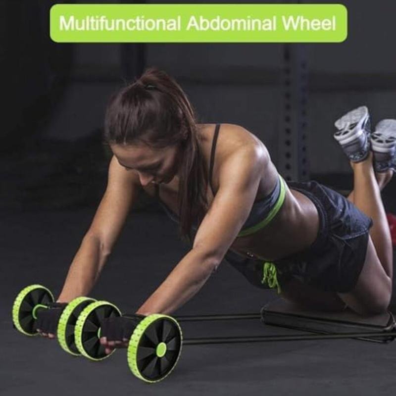 جهاز تدريب عضلات البطن متعدد الوظائف - أخضر