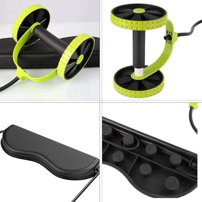 جهاز تدريب عضلات البطن متعدد الوظائف - أخضر