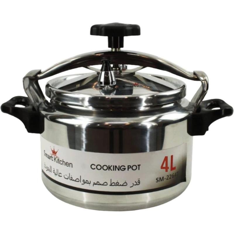 طنجرة ضغط من الألومنيوم سعة 4 لتر من BUNCA
