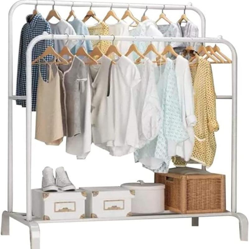 حامل ملابس مزدوج - 1.10 متر من BUNCA