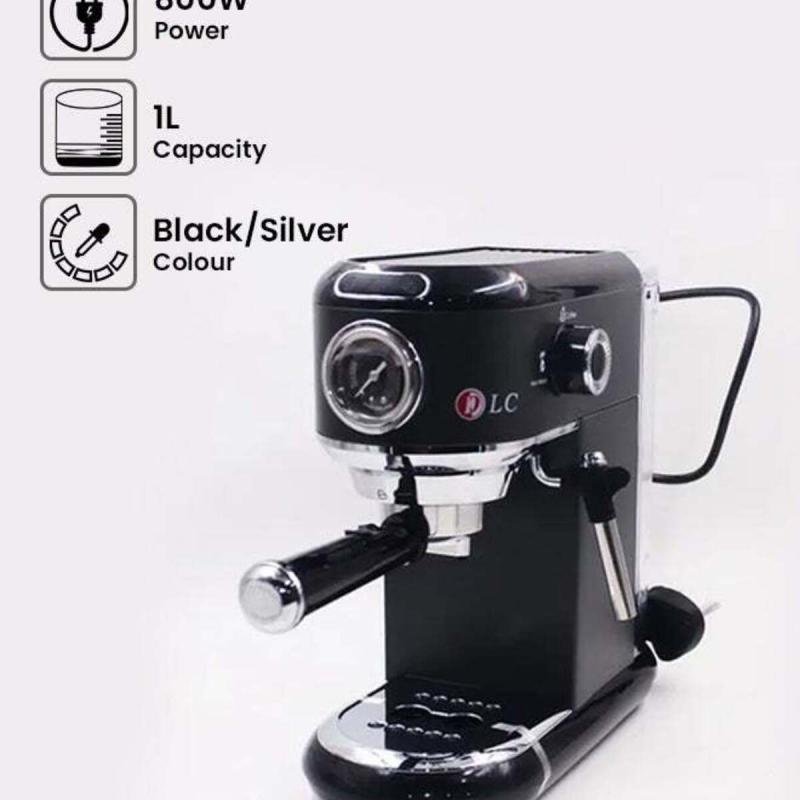 ماكينة صنع قهوة الإسبريسو 1000.0 مل 1450.0 واط DLC-CM7318 أسود