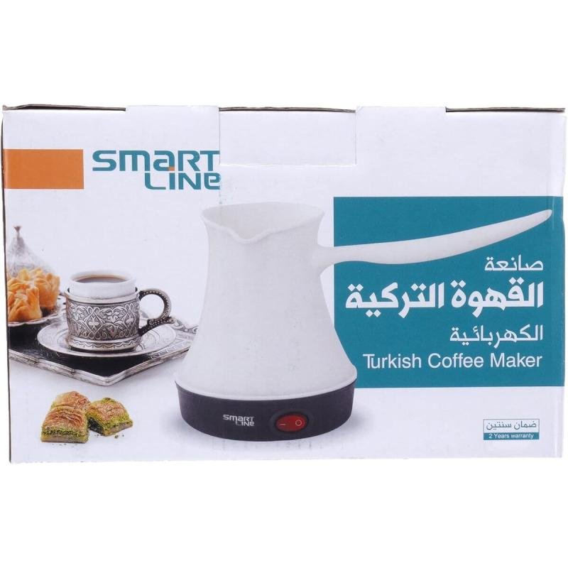 ماكينة قهوة تركية - بيضاء، Jlr-050C، ضمان لمدة عامين