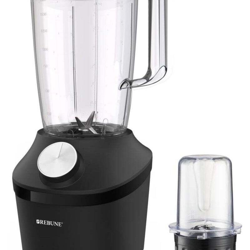 ريبون خلاط 2*1 كهربائي  650 وات 1.8 لتر RE-2-195 BLACK