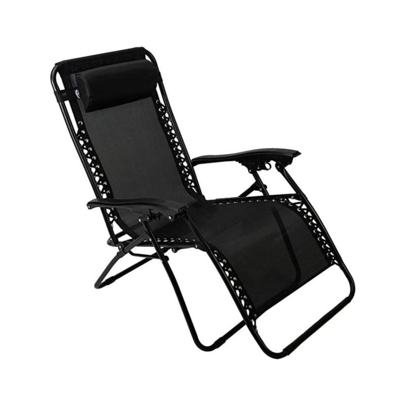 كرسي شاطئ قابل للطي وقابل للتعديل 2 في 1