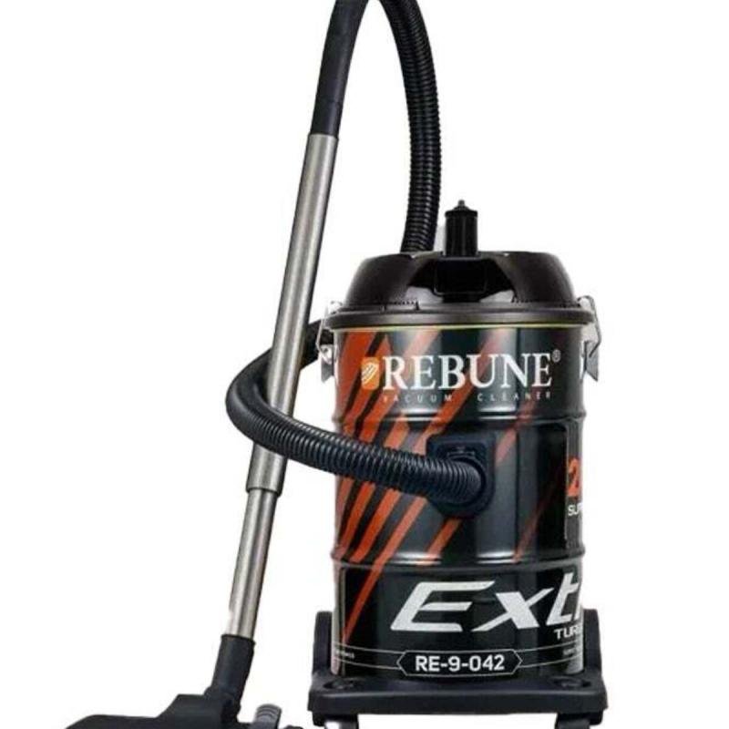 ريبون مكنسة كهربائية برميلية ، سعة 21 لترًا، 2000 وات، RE-9-042، أسود وبرتقالي