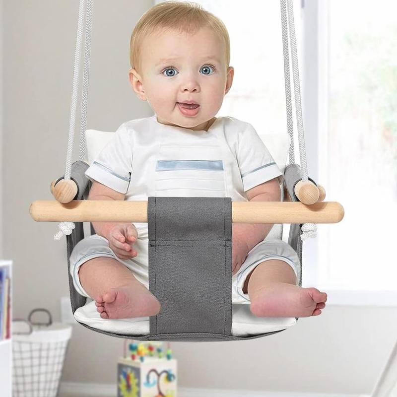 مجموعة أرجوحة من القماش للأطفال مناسبة للملاعب الداخلية والخارجية