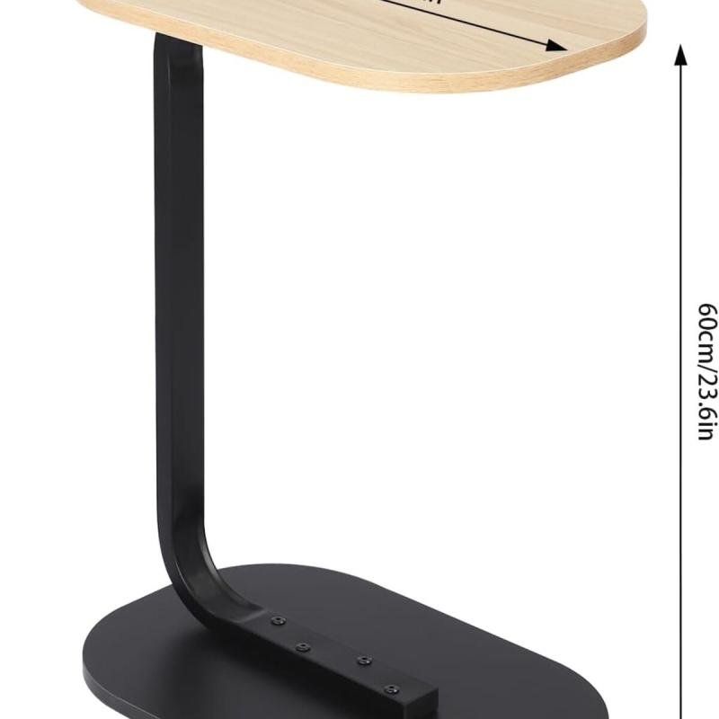 صينية مسند ذراع أريكة من الخيزران قابله للطي