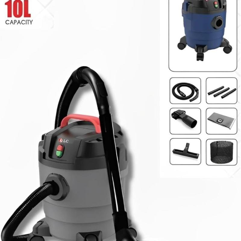 مكنسة كهربائية سعة 10 لتر، نفخ رطب وجاف، Dlc 36360