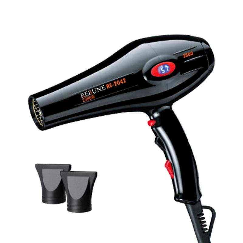 مجفف الشعر الإلكتروني RE-2042- أسود