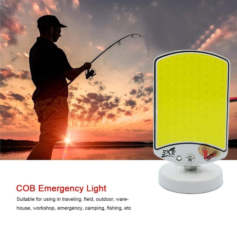 مصباح محمول للتخييم والعمل والطوارئ 10 سم × 5.5 سم × 3.9 بوصة × 2.1 بوصة