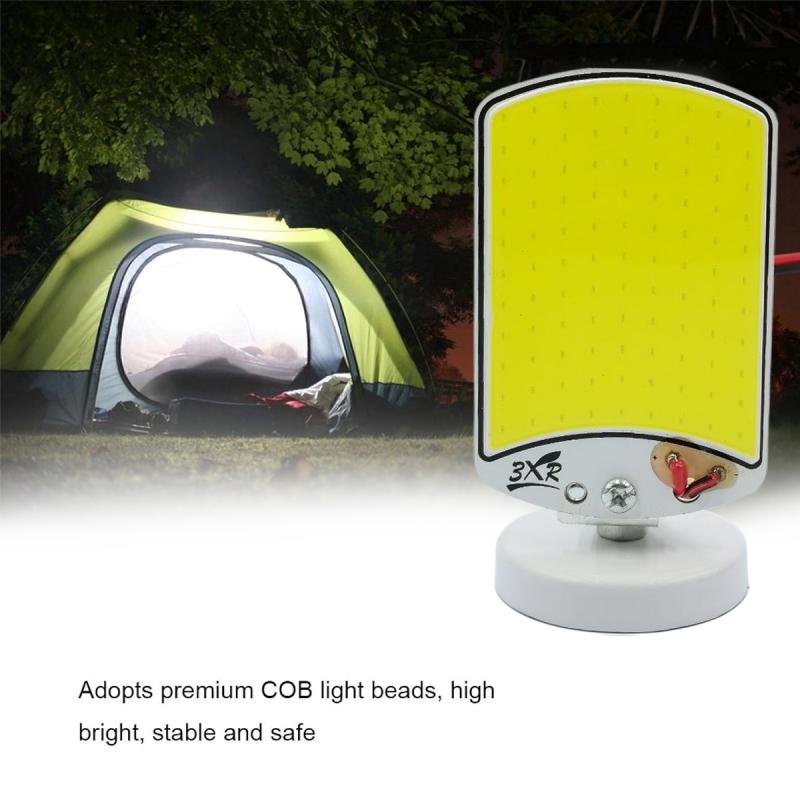 مصباح محمول للتخييم والعمل والطوارئ 10 سم × 5.5 سم × 3.9 بوصة × 2.1 بوصة