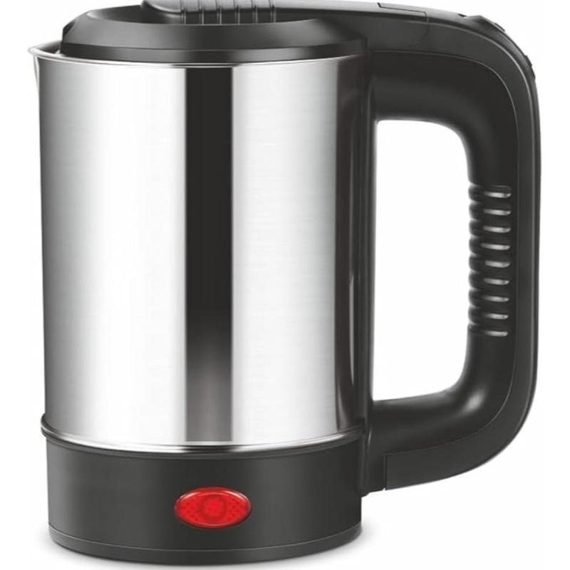 غلاية ماء كهربائية صغيرة محمولة للسفر والرحلات، سخان مياه كهربائي فوري بسعة 500 مل وقوة 600 وات