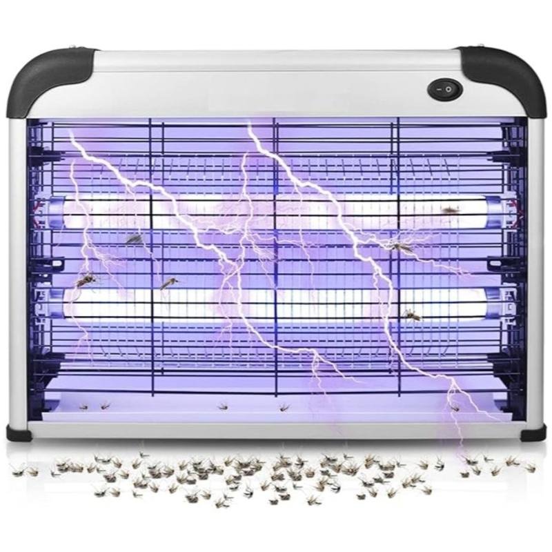 جهاز قتل البعوض الكهربائي للاستخدام الداخلي والخارجي مع شبكة حماية قابلة للفصل (20 وات)