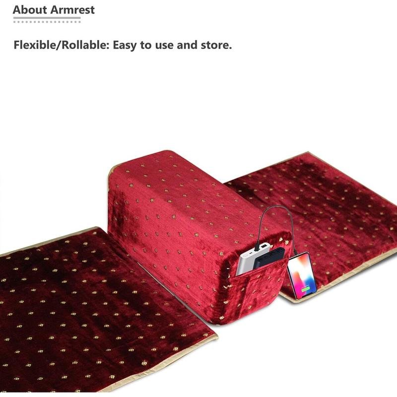 جلسة تراثية أرضية للتخييم مع مسند بنقشات عربية – 25x60x165 سم